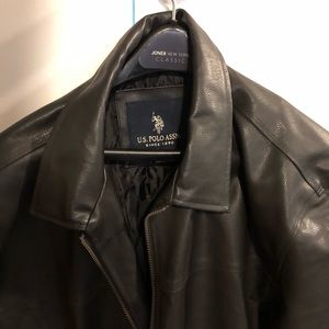 US POLO ASSOCIATION MENS LEATHER XL